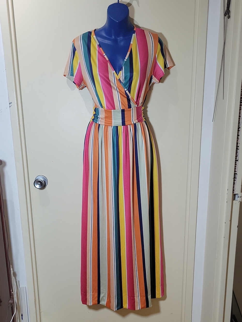 Striped Maxi Dress